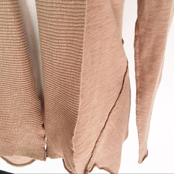 Grace Elements Tan Open Front Cardigan Size Large - Picture 5 of 10